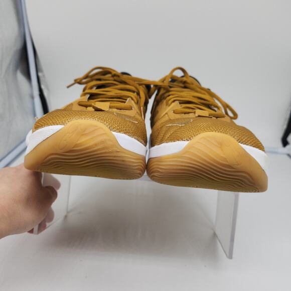 Nike PG 5 Wheat Shoes Mens 14 Gold Metallic Grain Paul George Basketball - Picture 6 of 16